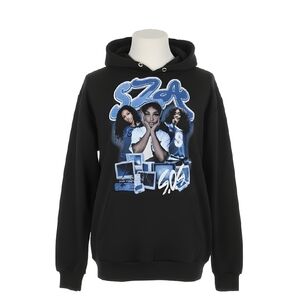 Black SZA SOS Tour Sweatshirt Sz XL Graphic Hoodie